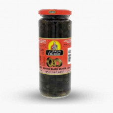 FIGARO SLICED BLACK OLIVES 2X230GM زيتون اسود فيغارو2×230جرام