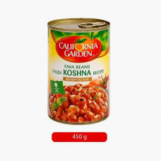 CALIFORNIA GARDEN FAVA BEANS SAUDI 450GM فول مدمس ح/ كاليفورنيا 450جرام