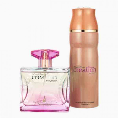 CREATION POUR FEMME PERFUME 100 ML + 200 ML DEO 0