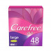 CAREFREE LARGE 48'S فوط كير فري 48 حبة 