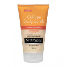 NEUTROGENA OIL FREE AW G/F SCURB 125ML نايتروجينا مقشر الوجة لحب الشباب بخلاصة العنب 150 