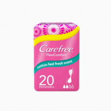 CAREFREE FLEXI COMFORT COTTON 20S فوط صحية نسائية مريحة 