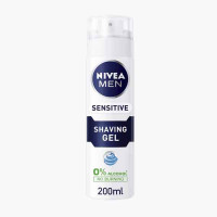 NIVEA SHAVING GEL- SENSITIVE 200 ML جل الحلاقة للب..