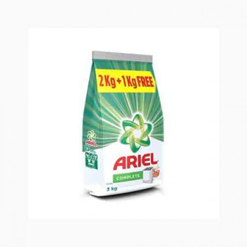 ARIEL CLR DET. POWDER PRO-Z GREEN 3KG اريال الاخضر مسحوق الغسيل 3 كيلو 