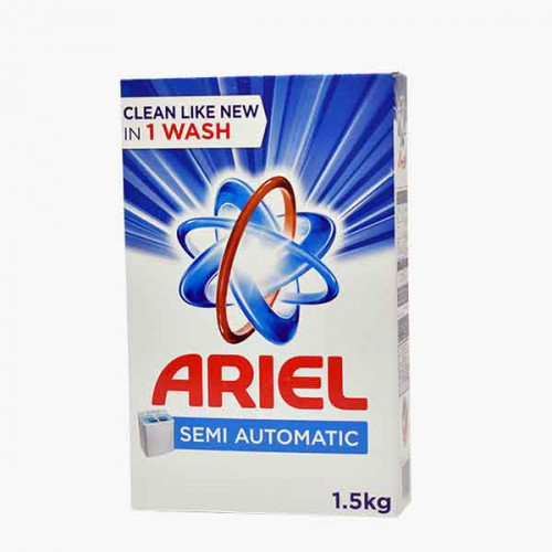 ARIEL DET. POWDER PRO-Z BLUE 1.5KG اريال  مسحوق غسيل الملابس الازرق  1.5 كغ 