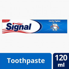 SIGNAL TOOTH PASTE CAVITY FIGHTER 120 ML سجنال معجون الاسنان بالفلورايد 120 مل 