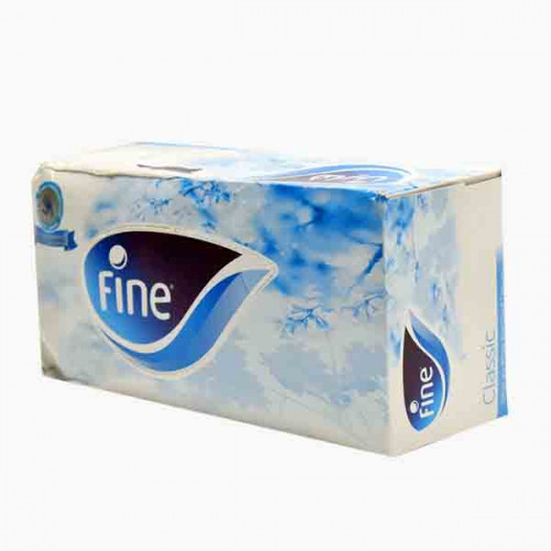 FINE TISSUE 200X2 PLY 400S فاين مناديل الوجة الورقية 200 حبة 