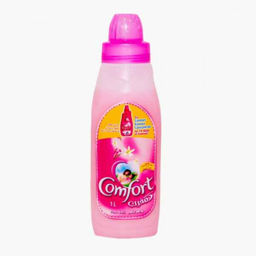 COMFORT PINK (FLORA SOFT) 1 LTR كومفورت منعم الاقمشة / الوردي 1لتر 