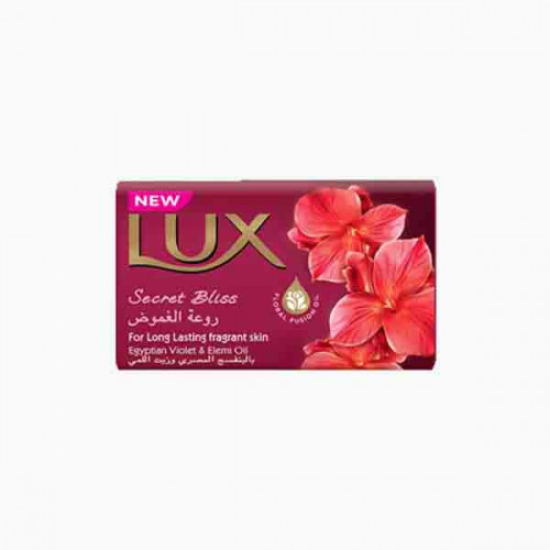 LUX BAR TEMPTING MUSK FLOWERBLIS 120GM صابون لوكس بالورد 120جرام