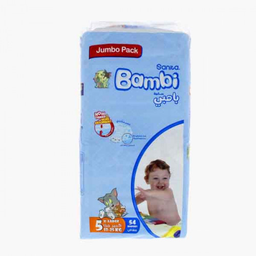 SANITA BAMBI XL DIAPER JUMBO 54' 0