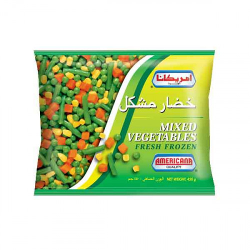 AMERICANA MIXED VEGETABLES 900GM خضروات مشكل امريكانا 900جرام