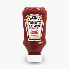 HEINZ TOMATO KETCHUP FIERY CHILLI 255GR.PET كاتشاب طماطم هينز 255جر