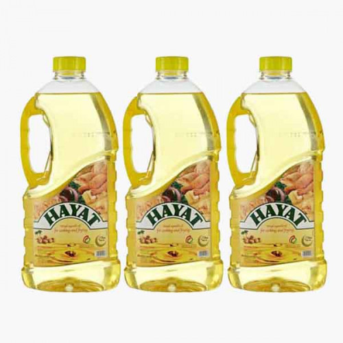 HAYAT FRYING OIL 3X1.8LTR OFFER زيت حياة 3×1.8لتر