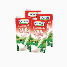 LACNOR HALF CREAM MILK 4X1LTR حليب كريم قليل لاكنور 4×1لتر