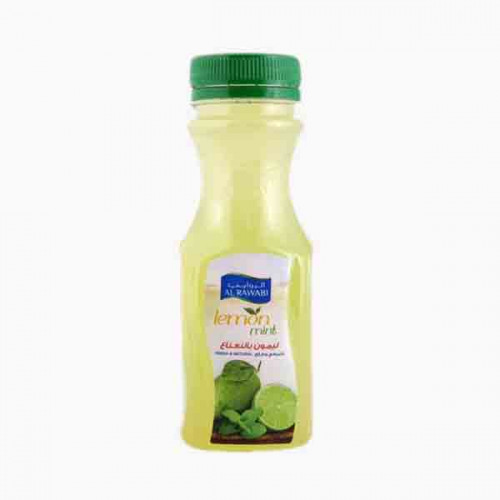 AL RAWABI LEMON MINT JUICE 200ML عصير ليمون نعناع الروابي 200مل