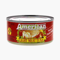 AMERICAN LIGHT MEAT TUNA FANCY 185 GM لحم تونا امر..