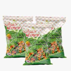 KHAYRAT MIXED VEGETABLE 3X400 GM OFFER خضروات مشكل خيرات 3×400جرام