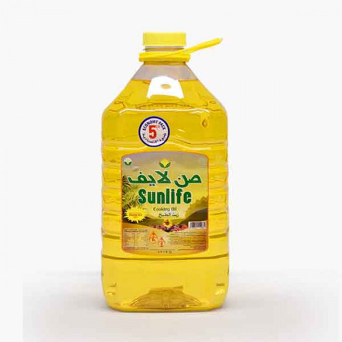 SUNLIFE COOKING OIL 5 LTR زيت طبخ صنلايف 5لتر