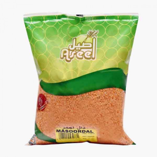 ASEEL MASOOR DAL 1KG عدس احمر 1كجم