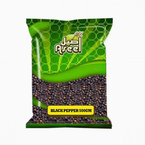 ASEEL BLACK PEPPER 500GM فلفل اسود اصيل 500جرام