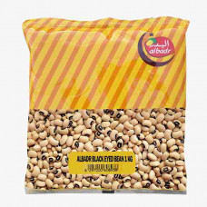 ALBADR BLACK EYED BEAN 1 KG لوبيا البدر 1كجم