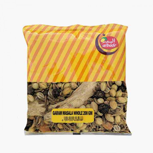 ALBADAR GARAM MASALA WHOLE 200 GM توابل البدر 200جرام