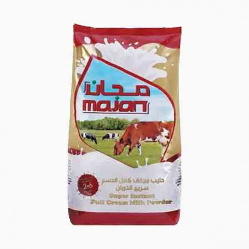 MAJAN MILK POWDER SACHET 2.5 KG مسحوق حليب مجان 2.5كجم