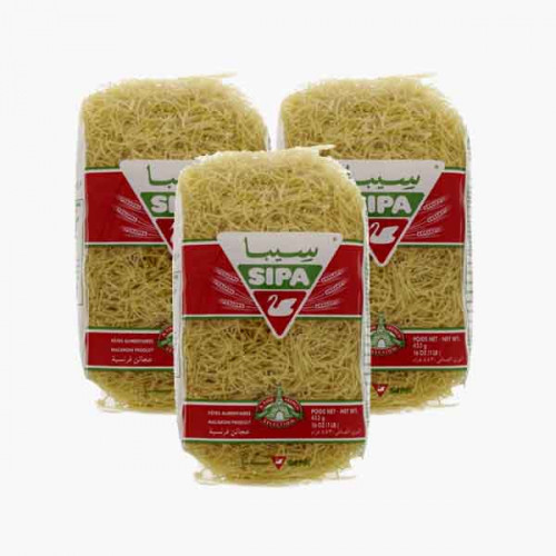 SIPA VERMICELLI 3X453GM فيرمسلي سيبا 3×453جرام