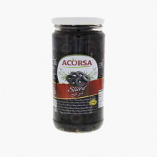 ACORSA OLIVES BLACK SLICED 230 GM زيتون اسود شرائح اكورزا 230جرام