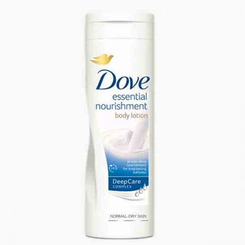 DOVE BODY LTN ESSENTIAL NRSHMNT 400ML دوف لوشن الجسم / التغذية الأساسية للجسم  400 مل 