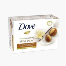 DOVE BEAUTY BAR SHEA BUTTER 135 GM دوف قالب الصابون بالزبدة 135 جرام