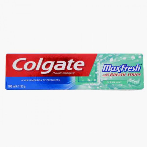 COLGATE MAX FRESH TOOTH PASTE CLEAN MINT 100ML 0