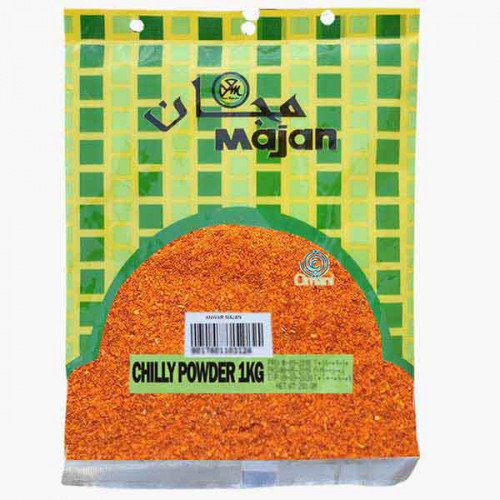 MAJAN CHILLY POWDER 1KG مسحوق فلفل مجان 1كجم