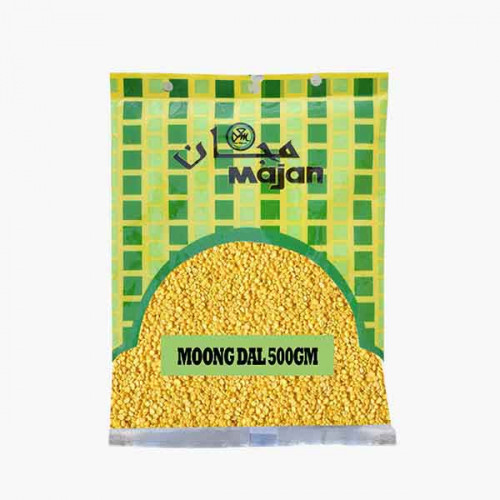 MAJAN MOONG DAL 500GM دال اصفر مجان500جرام