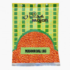 MAJAN MASOOR DAL 1KG عدس احمر مجان 1كجم