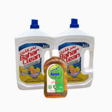 BAHAR CLEAN DISINFECTANT 2X3 LTR+500 ML ANTISEPTIC 0