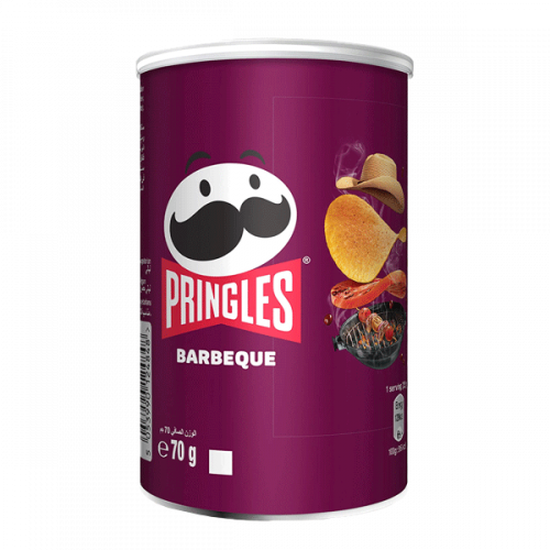 PRINGLES MEDIUM BBQ 70 GM