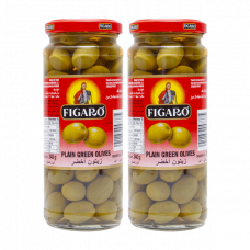 FIGARO PLAIN GREEN OLIVES 3X200GM OFFERزيتون اخضر فيغارو 3×200جرام