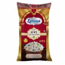 LAZEEZA XXL 1121 STEAM BASMATI RICE 35KGأرز لذيذ XXL1121 باسمتي 35كيلو